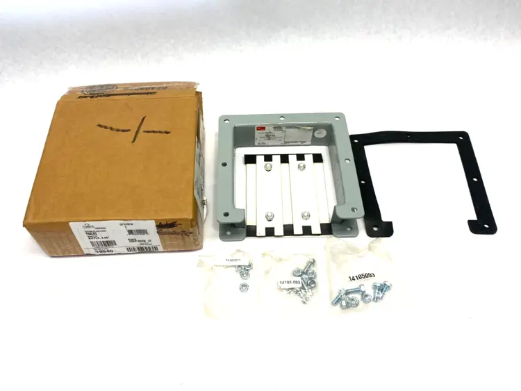 New | in-Stock HOFFMAN NVENT WIREWAY NIPPLE LAY-IN HINGED COVER 6" X 6" X 2" GRAY STEEL Miscellaneous MRO | Maverick Industrial Sales #1121719