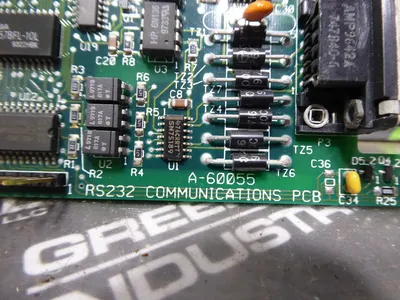 Barber Colman This is a used Barber Co RS232 Communications Board MACO 6000 Used