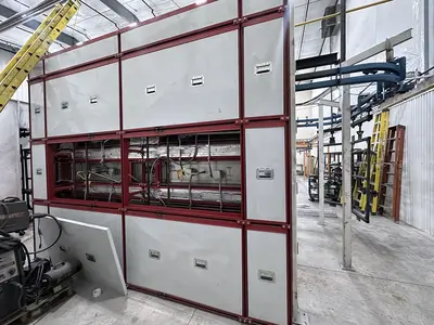 AFS Powder Coat Line w/ Integrated ABB Robot
