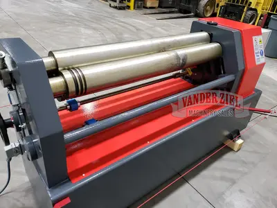 Akyapak ASM140-12/5.0 (4' x 1/4") 3 Roll Plate Bending Roll - NEW