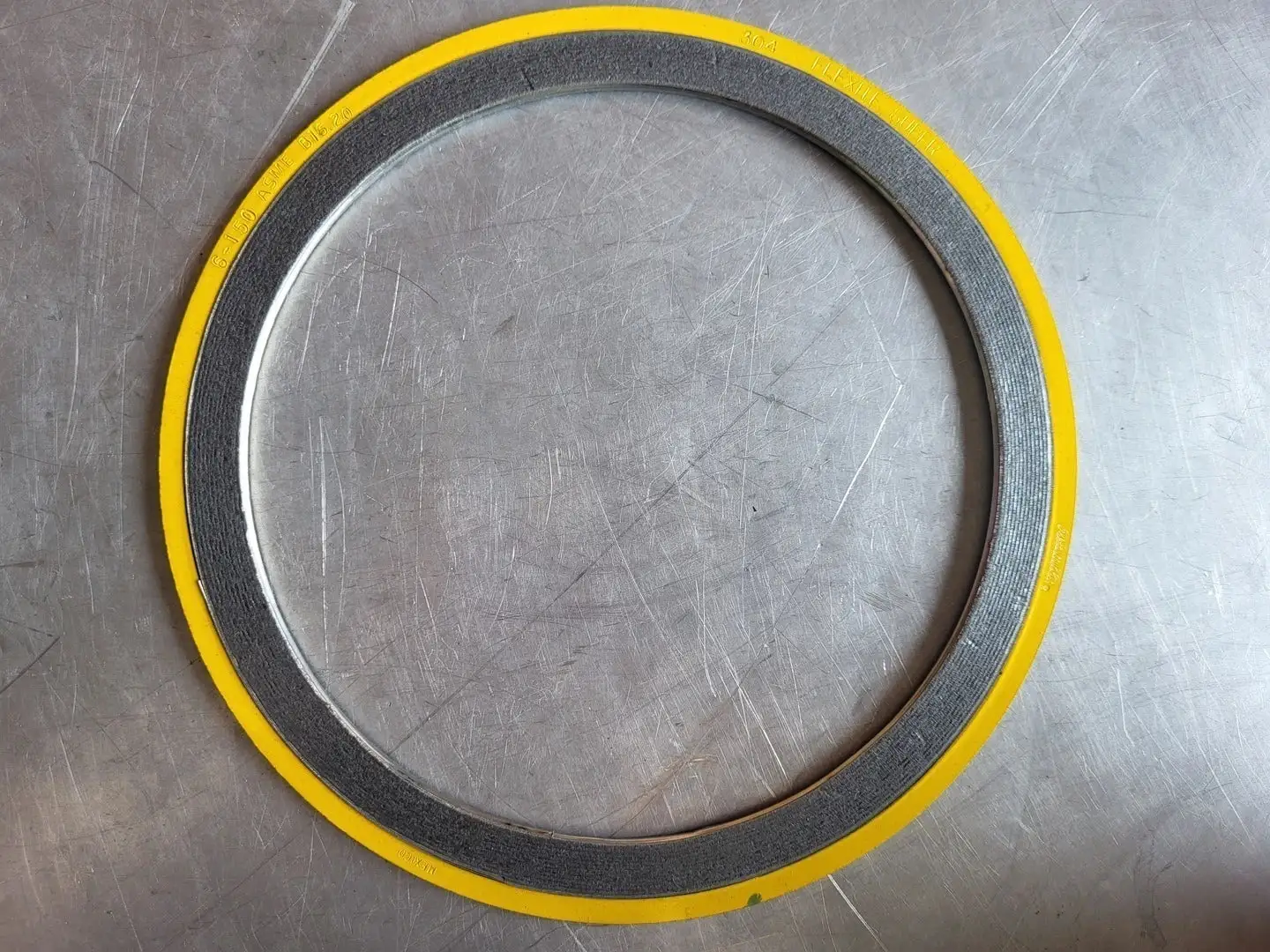 7.3" ID 9" OD Spiral Wound Gasket
