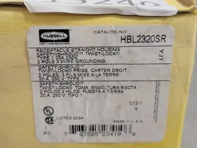 NEW HUBBELL HBL2320SR