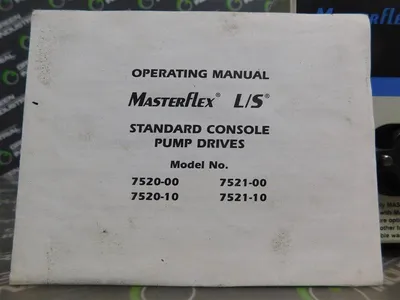 Cole Parmer 7520-10 MasterFlex L/S Standard Drive Peristaltic Pump New