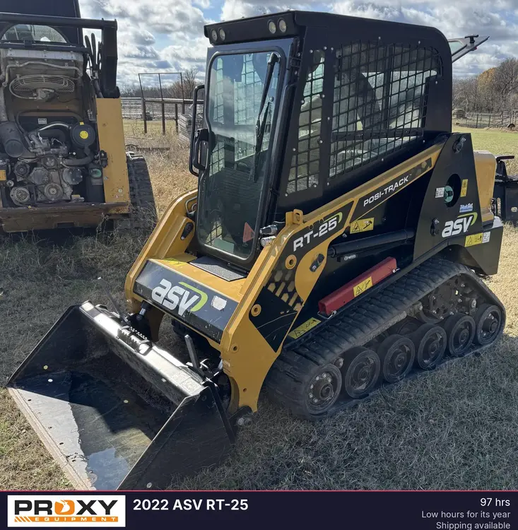 Used 2022 ASV RT-25 Compact Track Loaders Oklahoma US | Proxy Equipment #1380945