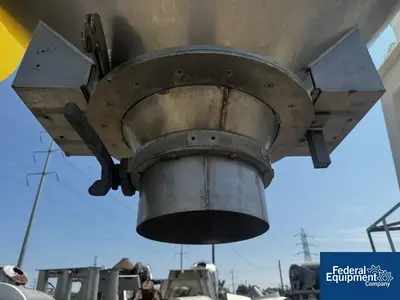 USED Gemco 40 Cu Ft Gemco Double Cone Blender, S/S