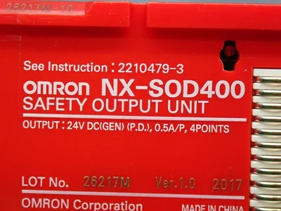 Used OMRON NXSOD400 Electrical Controls | HGR 24 #747910