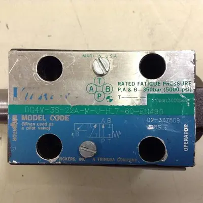 USED VICKERS DG4V3S22AMUHL760EN490