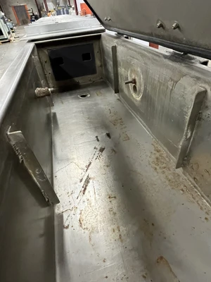 20' Tec Polymer Vacuum Sizing Tank, 16" W x 12" Cross Section