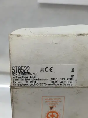 New | in-Stock EFECTOR ST0522 Industrial Controls | Surplus Asset Holdings #1220853