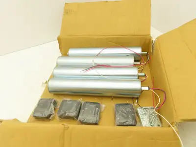 Weston 2RS-570-5-300 Motorized Conveyor Roller 57mm x 300mm 200V 3PH  Lot of 4