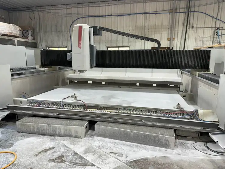 Used 2017 INTERMAC MASTER 38.3 Stone CNC Machining Centers Michigan US | All Used Stone Equipment #1568679