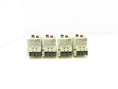 Klockner Moeller PKZM 1-0,24 Manual Motor Starter 1/2HP 690V 3PH 0.24A Lot Of 4