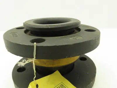 Garlock Garflex 98100-0320 3" Flanged Rubber Expansion Joint 4-Bolt 8100