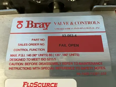 Used 2022 BRAY 930634 Pumps Ohio US | HGR 24 #1517960