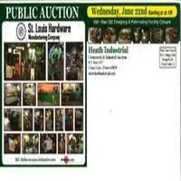 Industiral Equipment Auction: Machinery and Assets of St. Louis Hardware