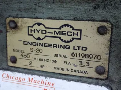 USED HYDMECH ENGINEERING LTD. S20