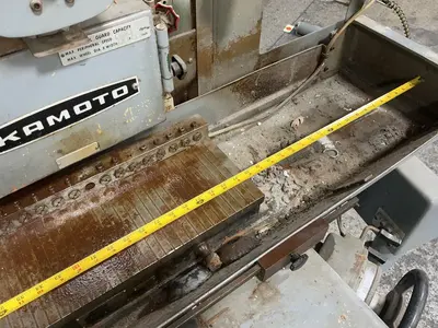 Used 1982 OKAMOTO MODEL820N Reciprocating Surface Grinders Ohio US | HGR 24 #1545400