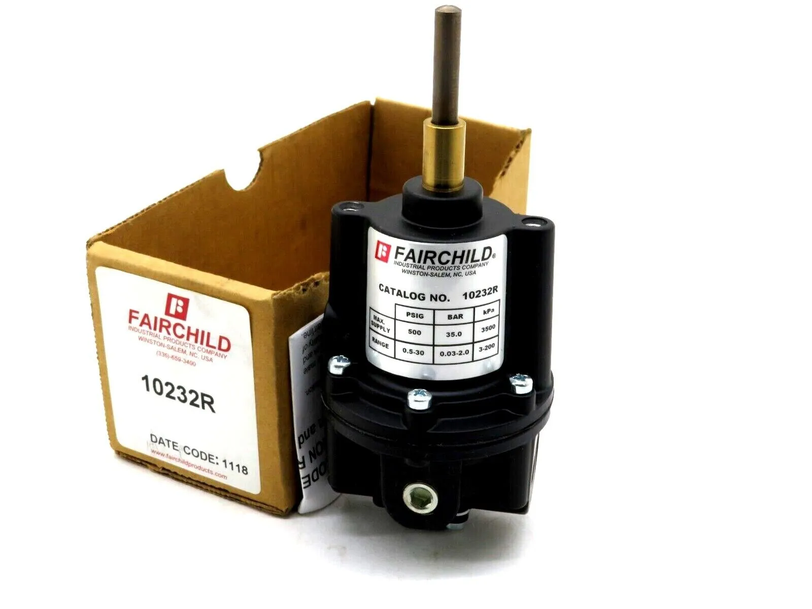 NEW FAIRCHILD 10232R PNEUMATIC REGULATOR