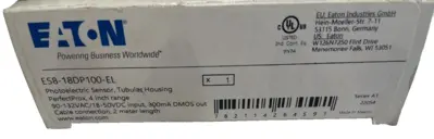 NEW EATON E58-18DP100-EL PHOTOELECTRIC SENSOR E5818DP100EL