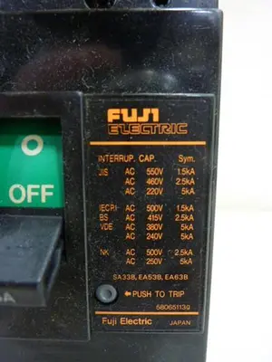 USED FUJI ELECTRIC SA33B-5