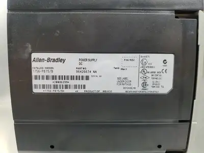 USED Allen-Bradley 1756-PB75 ControlLogix Power Supply w/1756-A7 Chassis