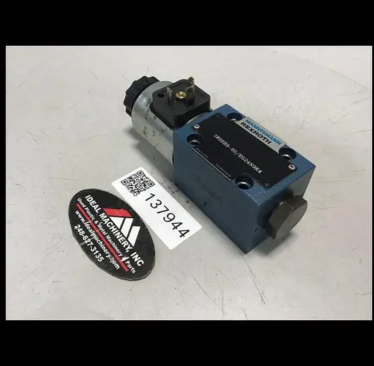 Used MANNESMANN REXROTH 3WE6B960/EG24N9K4 Valves/Fittings Michigan US | Ideal Machinery #602031