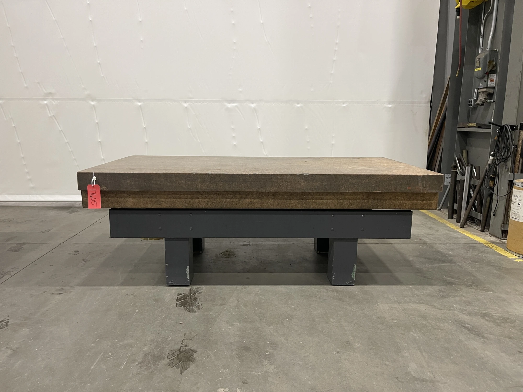 Granite Surface Plate, 96″ x 48″ x 33-1/2″