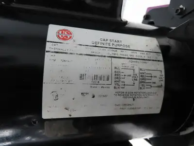 SPX Hytec 100888 Model B Hydraulic Power Workholding Pump Unit 2.5gal 115V
