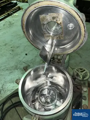 USED Papenmeier 8 Liter Papenmeier High Intensity Mixer, Model TGAHK8, 3 KW