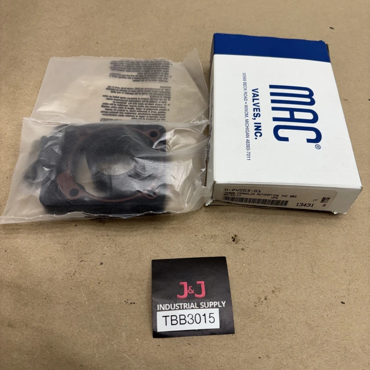 New | in-Stock MAC VALVES INC M-PV003-01 Misc Electrical & Power Parts Indiana US | J&J Industrial Supply #684760