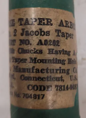 JACOBS AO202 Tooling & Accessories, Tooling | Machinery Central (4)