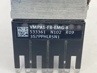 USED FESTO ELECTRONIC MODULE 533361 W/ VMPA1-FB-AP-4-1 SUB-BASE 533352
