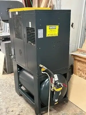 Used 2015 KAESER SM 15 Rotary Screw & Sliding Vane Air Compressors British Columbia CA | Lenmark #237649