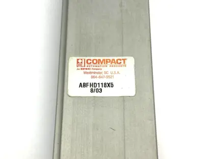 ABFHD118X5 | Compact Automation  Pneumatic Cylinder Dual-Ended Single Rod - Used