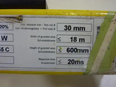 USED SICK OPTIC ELECTRONIC MGSS60-12