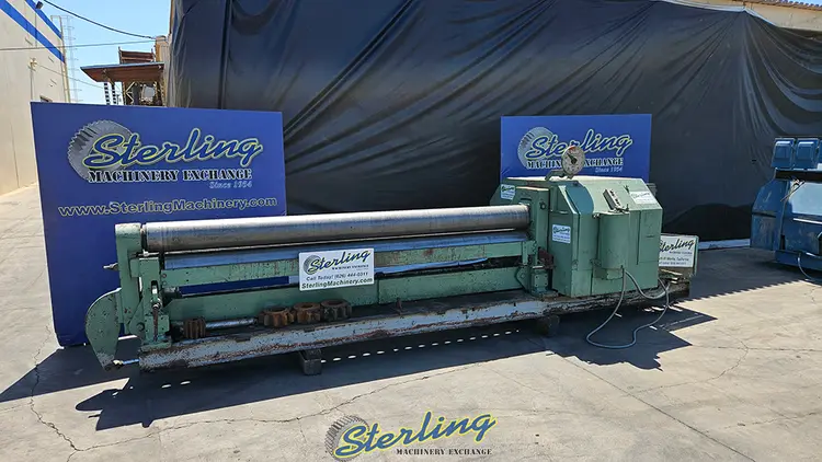 Used BERTSCH #8-B Plate Bending Rolls including Pinch California US | Sterling Machinery Exchange #1467064