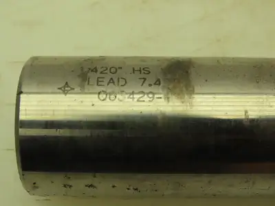 Cleveland Twist Drill 1.420" 6FLT SE M7 HSS CC Endmill Special Flat Lot of 6