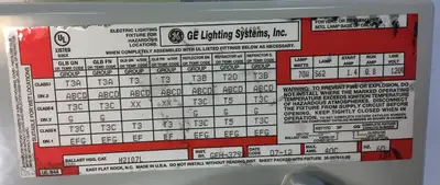 USED GENERAL ELECTRIC GE H2107L