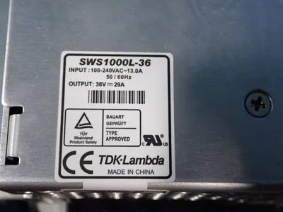 Used TDKLAMBDA SWS1000L36 AC/DC Power Supplies Ohio US | HGR 24 #1134632
