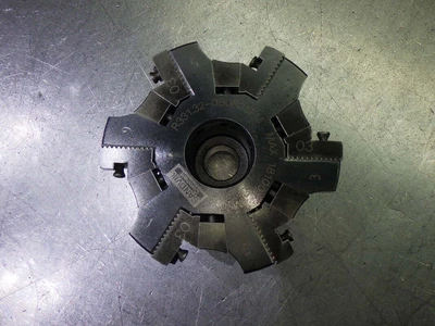 Sandvik 80mm (12mm) Indexable Slot Mill 1" Arbor R331.32-080R25FM (LOC3027A)