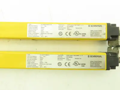 Schmersal SLC440-ER-0490-14-01 Safety Light Curtain Transmitter/Receiver - READ