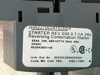 New | in-Stock SIEMENS 3RA22100JA152BB4 Starters Ohio US | HGR 24 #1312259