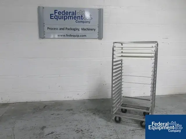 Unknown Plastic Tray Rack, s/s