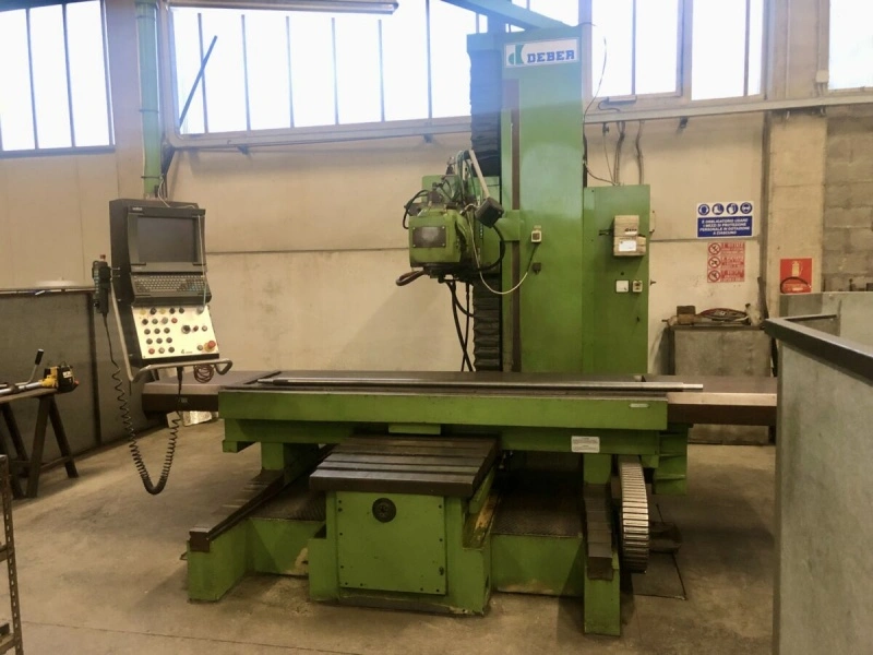 DEBER CNC Bed Type Mill, in very good working condition, recently retrofitted