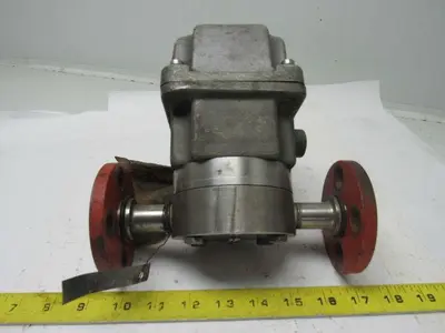 BROOKS EMERSON 9417-B1C1V2G Oval Gear Meter .15 to 5.34LPM 100CPS @111F 255 PSI