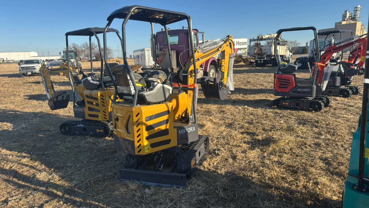 Mini Excavator	CFG	2026	Unused	MX12RX