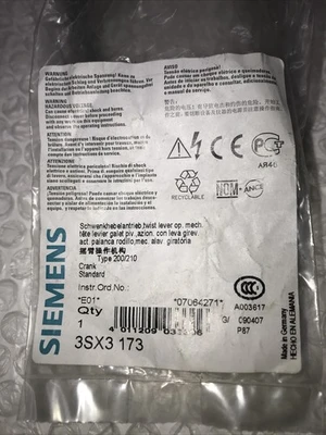 NEW Siemens 3SX3 173