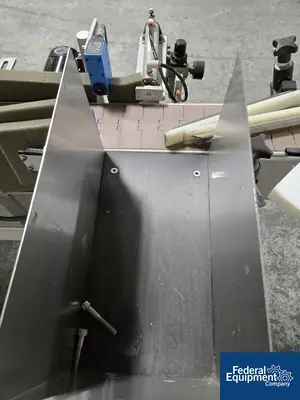 USED Quadrel Quadrel In-Line Labeler, Model Moduline