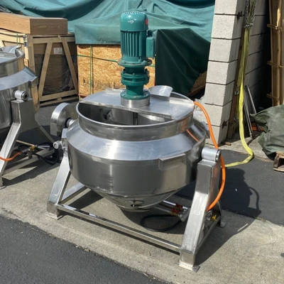 171-0450 100 Liter Jacketed Mixer Cook Kettle