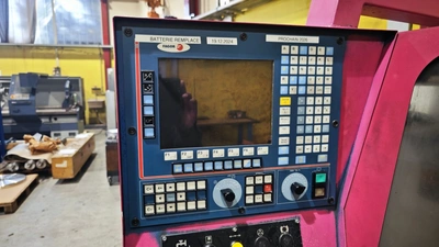 GEMINIS CNC Heavy Duty Flat Bed Lathe, in excellent condition, VIDEO, POA